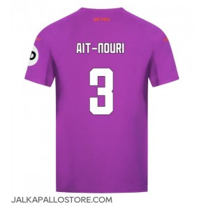 Wolves Rayan Ait-Nouri #3 Kolmaspaita 2024-25 Lyhythihainen